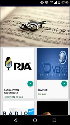 Adventist Radios 24/7 android App screenshot 2